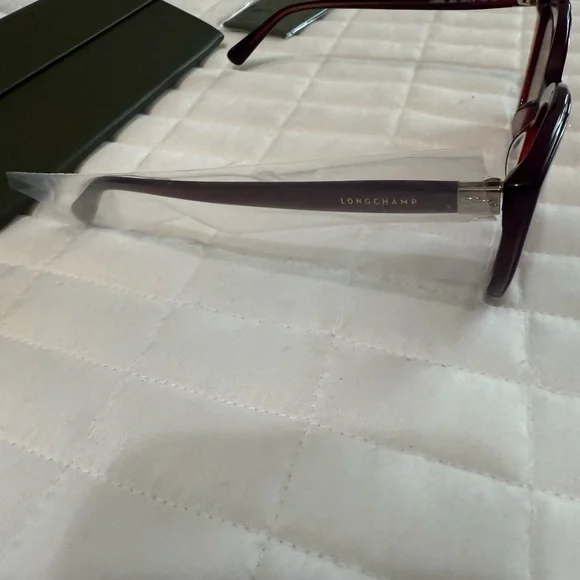 Longchamp Burgundy Women's Sunglasses - Picture 4 of 6